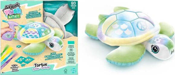 Peluche-Rocco-Giocattoli-20289582-AIRBRUSH-PLUSH-Tartaruga-Nature
