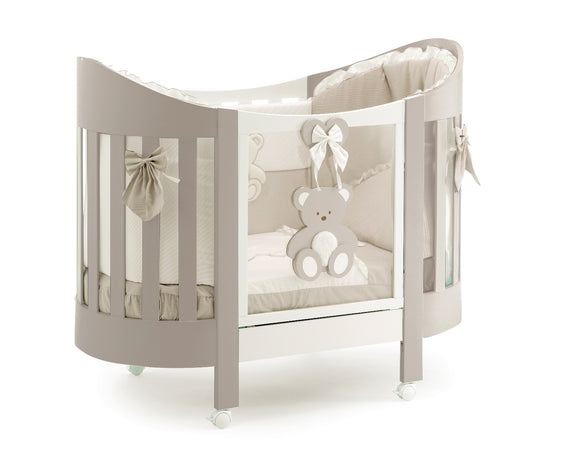 Set Lenzuola Lettino Italbaby Peluche Ovale 3Pz