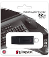 Pen Drive Kingston Datatraveler Da 32gb Chiavetta Usb 3.2 Flashdrive Con Anello