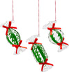 Pendagli per albero di Natale in vetro, caramelle verde, confezione 3 pezzi, 11.5 cm Casa e cucina/Decorazioni per interni/Addobbi e decorazioni per ricorrenze/Decorazioni natalizie/Addobbi e decorazioni/Ciondoli e pendenti MagiediNatale.it - Altamura, Commerciovirtuoso.it