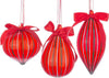 Pendagli per albero di Natale in vetro colore rosso decorate Casa e cucina/Decorazioni per interni/Addobbi e decorazioni per ricorrenze/Decorazioni natalizie/Addobbi e decorazioni/Palle e palline MagiediNatale.it - Altamura, Commerciovirtuoso.it