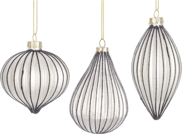 Pendagli per albero di Natale in vetro decorato color Dreamy Bianco Casa e cucina/Decorazioni per interni/Addobbi e decorazioni per ricorrenze/Decorazioni natalizie/Addobbi e decorazioni/Ciondoli e pendenti MagiediNatale.it - Altamura, Commerciovirtuoso.it