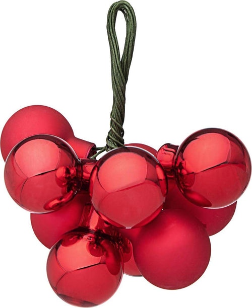 Pendaglio 10 palline color Rosso lucido e opaco per albero di natale in vetro decorazione natalizia Casa e cucina/Decorazioni per interni/Addobbi e decorazioni per ricorrenze/Decorazioni natalizie/Addobbi e decorazioni/Ciondoli e pendenti MagiediNatale.it - Altamura, Commerciovirtuoso.it