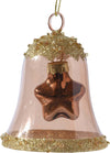 Pendaglio a forma di campana con stella marrone per albero di natale h 7,5 cm Casa e cucina/Decorazioni per interni/Addobbi e decorazioni per ricorrenze/Decorazioni natalizie/Addobbi e decorazioni/Palle e palline MagiediNatale.it - Altamura, Commerciovirtuoso.it