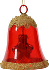 Pendaglio a forma di campana con stella rosso per albero di natale h 7,5 cm Casa e cucina/Decorazioni per interni/Addobbi e decorazioni per ricorrenze/Decorazioni natalizie/Addobbi e decorazioni/Palle e palline MagiediNatale.it - Altamura, Commerciovirtuoso.it