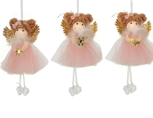 Pendaglio angelo ballerina in tuller h 20 cm per albero di natale Casa e cucina/Decorazioni per interni/Addobbi e decorazioni per ricorrenze/Decorazioni natalizie/Addobbi e decorazioni/Palle e palline MagiediNatale.it - Altamura, Commerciovirtuoso.it
