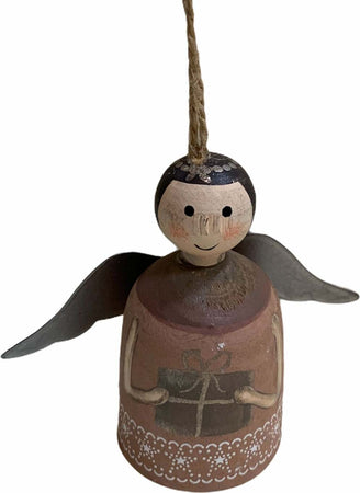 Pendaglio angelo in legno, pallina per Albero di Natale addobbi natalizi Casa e cucina/Decorazioni per interni/Addobbi e decorazioni per ricorrenze/Decorazioni natalizie/Addobbi e decorazioni/Palle e palline MagiediNatale.it - Altamura, Commerciovirtuoso.it