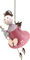 Pendaglio Angioletto in latta h 13 cm, pallina per Albero di Natale addobbi natalizi Casa e cucina/Decorazioni per interni/Addobbi e decorazioni per ricorrenze/Decorazioni natalizie/Addobbi e decorazioni/Palle e palline MagiediNatale.it - Altamura, Commerciovirtuoso.it