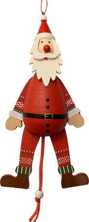 Pendaglio Babbo Natale in legno h 20 cm, pallina per Albero di Natale addobbi natalizi Casa e cucina/Decorazioni per interni/Addobbi e decorazioni per ricorrenze/Decorazioni natalizie/Addobbi e decorazioni/Palle e palline MagiediNatale.it - Altamura, Commerciovirtuoso.it
