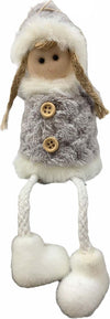 Pendaglio bambolina in pezza h 16 cm, pallina per Albero di Natale addobbi natalizi Casa e cucina/Decorazioni per interni/Addobbi e decorazioni per ricorrenze/Decorazioni natalizie/Addobbi e decorazioni/Palle e palline MagiediNatale.it - Altamura, Commerciovirtuoso.it