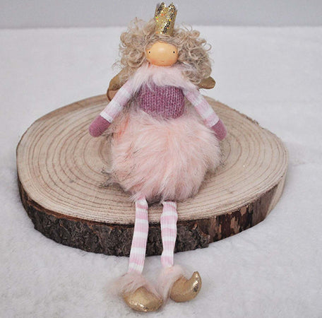 Pendaglio bambolina in pezza h 20 cm, pallina per Albero di Natale addobbi natalizi Casa e cucina/Decorazioni per interni/Addobbi e decorazioni per ricorrenze/Decorazioni natalizie/Addobbi e decorazioni/Palle e palline MagiediNatale.it - Altamura, Commerciovirtuoso.it