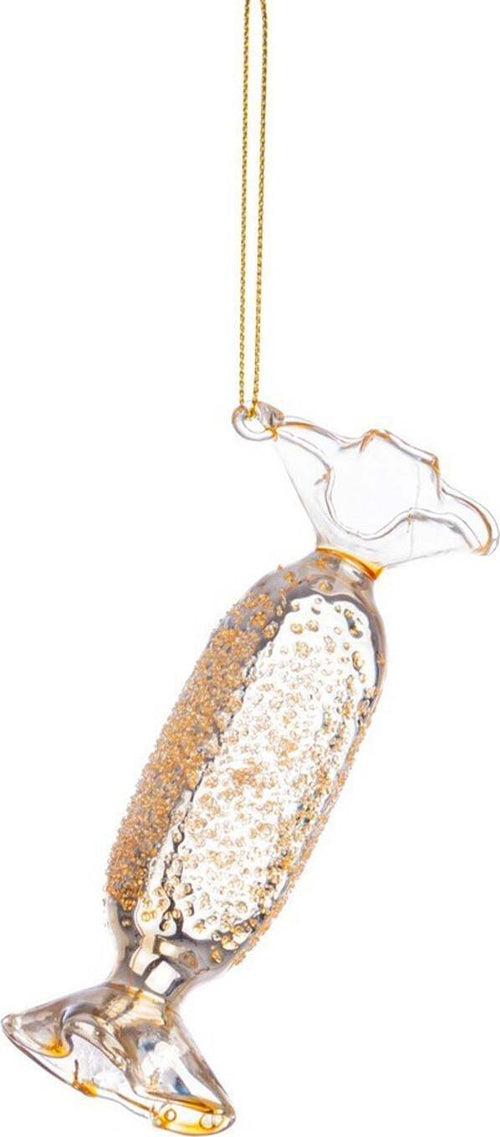 Pendaglio caramella per albero di Natale in vetro decorato color Champagne 6 pezzi Casa e cucina/Decorazioni per interni/Addobbi e decorazioni per ricorrenze/Decorazioni natalizie/Addobbi e decorazioni/Ciondoli e pendenti MagiediNatale.it - Altamura, Commerciovirtuoso.it
