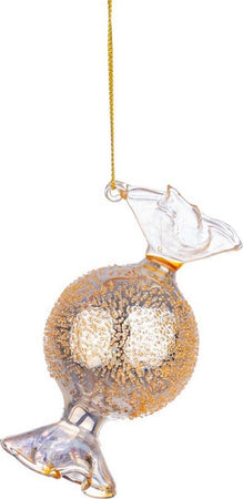 Pendaglio caramella per albero di Natale in vetro decorato color Champagne 6 pezzi Casa e cucina/Decorazioni per interni/Addobbi e decorazioni per ricorrenze/Decorazioni natalizie/Addobbi e decorazioni/Ciondoli e pendenti MagiediNatale.it - Altamura, Commerciovirtuoso.it