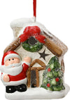 Pendaglio casa di babbo natale e del pupazzo di neve decorazione natalizia Casa e cucina/Decorazioni per interni/Addobbi e decorazioni per ricorrenze/Decorazioni natalizie/Addobbi e decorazioni/Ciondoli e pendenti MagiediNatale.it - Altamura, Commerciovirtuoso.it