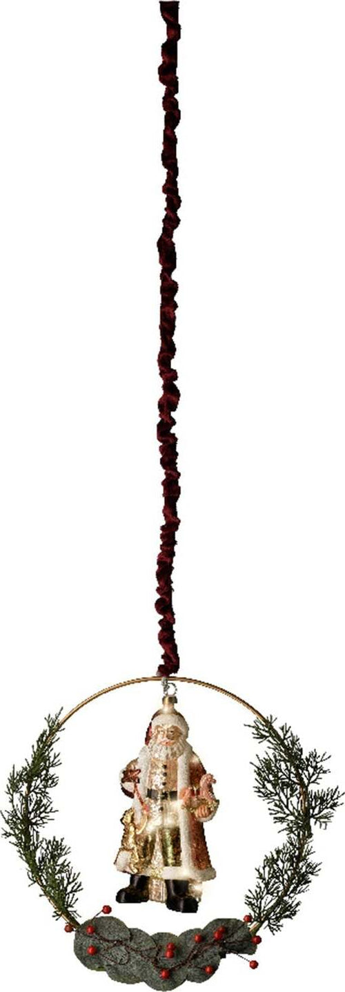 Pendaglio decorazione per albero di natale con babbo natale e omino di pan di zenzero Casa e cucina/Decorazioni per interni/Addobbi e decorazioni per ricorrenze/Decorazioni natalizie/Addobbi e decorazioni/Ciondoli e pendenti MagiediNatale.it - Altamura, Commerciovirtuoso.it