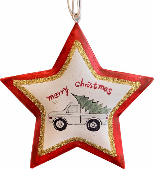 Pendaglio in latta h 8 cm, pallina per Albero di Natale addobbi natalizi Casa e cucina/Decorazioni per interni/Addobbi e decorazioni per ricorrenze/Decorazioni natalizie/Addobbi e decorazioni/Palle e palline MagiediNatale.it - Altamura, Commerciovirtuoso.it