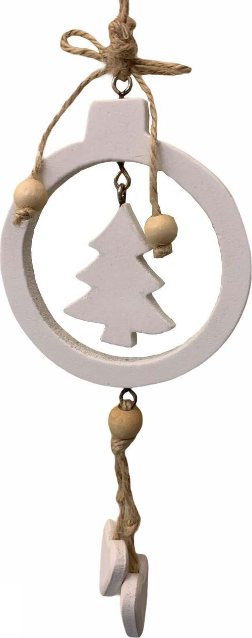 Pendaglio in legno h 20 cm, pallina per Albero di Natale addobbi natalizi Casa e cucina/Decorazioni per interni/Addobbi e decorazioni per ricorrenze/Decorazioni natalizie/Addobbi e decorazioni/Palle e palline MagiediNatale.it - Altamura, Commerciovirtuoso.it