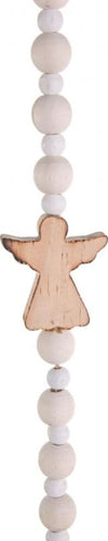 Pendaglio lungo in legno e cotone, Stringa per albero di natale Casa e cucina/Decorazioni per interni/Addobbi e decorazioni per ricorrenze/Decorazioni natalizie/Addobbi e decorazioni/Palle e palline MagiediNatale.it - Altamura, Commerciovirtuoso.it