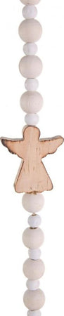 Pendaglio lungo in legno e cotone, Stringa per albero di natale Casa e cucina/Decorazioni per interni/Addobbi e decorazioni per ricorrenze/Decorazioni natalizie/Addobbi e decorazioni/Palle e palline MagiediNatale.it - Altamura, Commerciovirtuoso.it