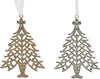 Pendaglio oro e argento a forma di albero di natale decorazione natalizia h 10 cm Casa e cucina/Decorazioni per interni/Addobbi e decorazioni per ricorrenze/Decorazioni natalizie/Addobbi e decorazioni/Ciondoli e pendenti MagiediNatale.it - Altamura, Commerciovirtuoso.it