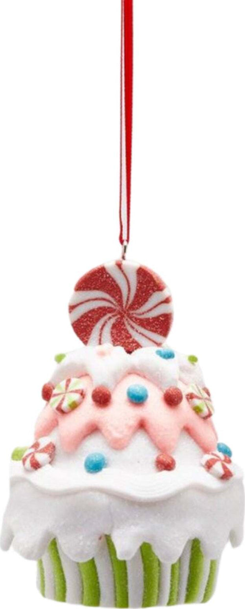 Pendaglio per albero di Natale a forma di CupCake in argilla, 9 cm Casa e cucina/Decorazioni per interni/Addobbi e decorazioni per ricorrenze/Decorazioni natalizie/Addobbi e decorazioni/Ciondoli e pendenti MagiediNatale.it - Altamura, Commerciovirtuoso.it