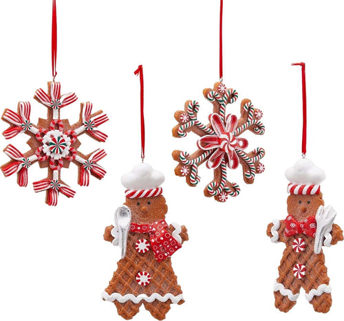 Pendaglio per albero di natale Biscotti di Marzapane da Ø 11 cm rosso e bianco Casa e cucina/Decorazioni per interni/Addobbi e decorazioni per ricorrenze/Decorazioni natalizie/Addobbi e decorazioni/Palle e palline MagiediNatale.it - Altamura, Commerciovirtuoso.it