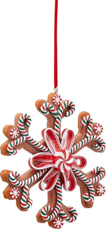 Pendaglio per albero di natale Biscotti di Marzapane da Ø 11 cm rosso e bianco Casa e cucina/Decorazioni per interni/Addobbi e decorazioni per ricorrenze/Decorazioni natalizie/Addobbi e decorazioni/Palle e palline MagiediNatale.it - Altamura, Commerciovirtuoso.it