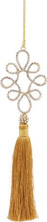 Pendaglio per albero di Natale con nappa, decorato con gemme 21 cm Casa e cucina/Decorazioni per interni/Addobbi e decorazioni per ricorrenze/Decorazioni natalizie/Addobbi e decorazioni/Ciondoli e pendenti MagiediNatale.it - Altamura, Commerciovirtuoso.it
