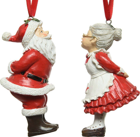 Pendaglio rosso con babbo natale e mamma natale per albero di natale Casa e cucina/Decorazioni per interni/Addobbi e decorazioni per ricorrenze/Decorazioni natalizie/Addobbi e decorazioni/Ciondoli e pendenti MagiediNatale.it - Altamura, Commerciovirtuoso.it