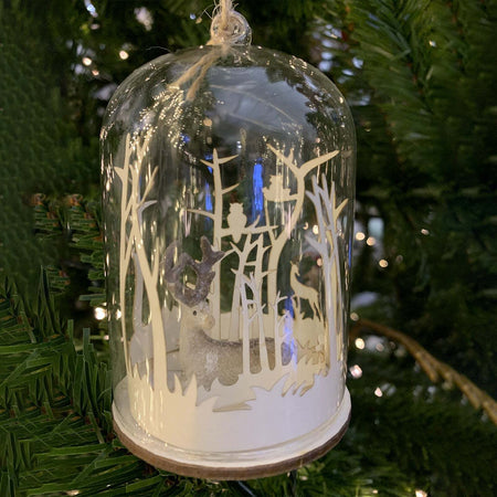 Pendaglio teca con cervo in natalizio in legno e vetro h 10 cm Casa e cucina/Decorazioni per interni/Addobbi e decorazioni per ricorrenze/Decorazioni natalizie/Addobbi e decorazioni/Palle e palline MagiediNatale.it - Altamura, Commerciovirtuoso.it