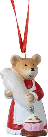 Pendaglio topolini vestiti da pasticceri decorazione natalizia Casa e cucina/Decorazioni per interni/Addobbi e decorazioni per ricorrenze/Decorazioni natalizie/Addobbi e decorazioni/Ciondoli e pendenti MagiediNatale.it - Altamura, Commerciovirtuoso.it