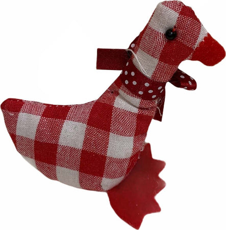 Pendaglio Uccellino in pezza h 7 cm, pallina per albero di natale addobbi natalizi Rosso Casa e cucina/Decorazioni per interni/Addobbi e decorazioni per ricorrenze/Decorazioni natalizie/Addobbi e decorazioni/Palle e palline MagiediNatale.it - Altamura, Commerciovirtuoso.it