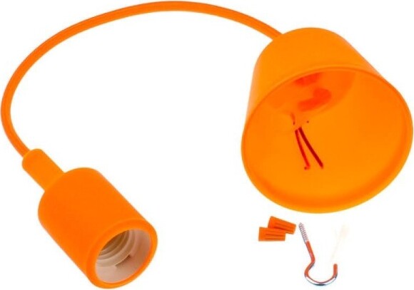 Pendente A Soffitto Lampadario Lampada Moderno Cavo In Tessuto 1m Colore Illuminazione/Illuminazione per interni/Lampadari lampade a sospensione e plafoniere/Lampade a sospensione Trade Shop italia - Napoli, Commerciovirtuoso.it