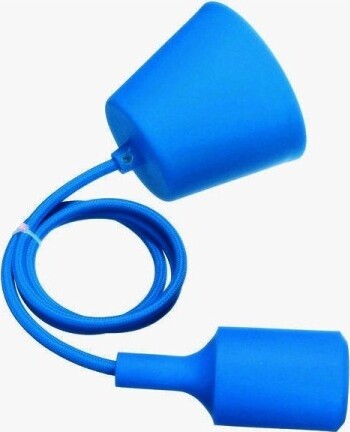 Pendente A Soffitto Lampadario Lampada Moderno Cavo In Tessuto 1m Colore Illuminazione/Illuminazione per interni/Lampadari lampade a sospensione e plafoniere/Lampade a sospensione Trade Shop italia - Napoli, Commerciovirtuoso.it