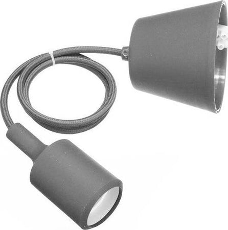 Pendente A Soffitto Lampadario Lampada Moderno Cavo In Tessuto 1m Colore Illuminazione/Illuminazione per interni/Lampadari lampade a sospensione e plafoniere/Lampade a sospensione Trade Shop italia - Napoli, Commerciovirtuoso.it