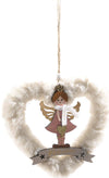Pendente decorazione natalizia per Albero di Natale, Angioletto con cuore h 14 cm Casa e cucina/Decorazioni per interni/Addobbi e decorazioni per ricorrenze/Decorazioni natalizie/Addobbi e decorazioni/Palle e palline MagiediNatale.it - Altamura, Commerciovirtuoso.it