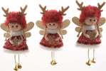 Pendente decorazione natalizia per Albero di Natale, Fatina h 15 cm Casa e cucina/Decorazioni per interni/Addobbi e decorazioni per ricorrenze/Decorazioni natalizie/Addobbi e decorazioni/Palle e palline MagiediNatale.it - Altamura, Commerciovirtuoso.it