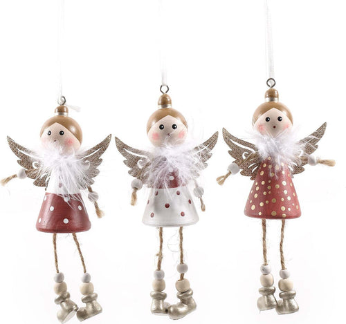 Pendente in legno decorazione natalizia per Albero di Natale, Angioletto h 20 cm Casa e cucina/Decorazioni per interni/Addobbi e decorazioni per ricorrenze/Decorazioni natalizie/Addobbi e decorazioni/Palle e palline MagiediNatale.it - Altamura, Commerciovirtuoso.it