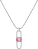 Pendente-MORELLATO-donna-1930-acciaio-cat-eye-rosa