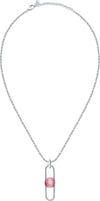 Pendente-MORELLATO-donna-1930-acciaio-cat-eye-rosa