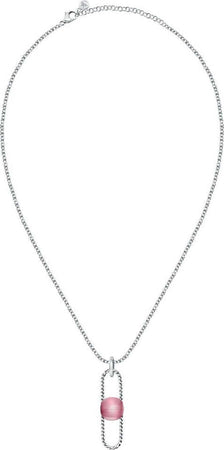 Pendente-MORELLATO-donna-1930-acciaio-cat-eye-rosa