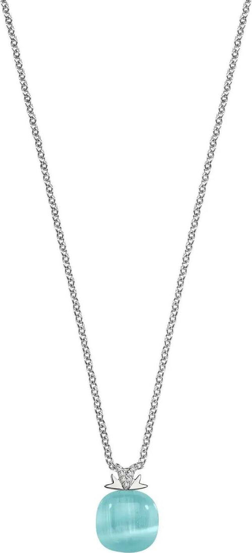 Pendente-MORELLATO-donna-Gemma-argento-925-acqua-marine