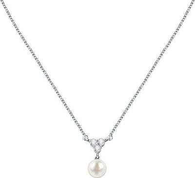 Pendente-MORELLATO-donna-Perla-acciaio-/-cristalli-/-perla