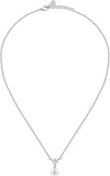 Pendente-MORELLATO-donna-Perla-acciaio-/-cristalli-/-perla