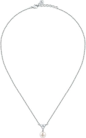 Pendente-MORELLATO-donna-Perla-acciaio-/-cristalli-/-perla