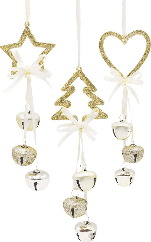 Pendente natalizio in legno con campanelli h 35 cm per albero di Natale Casa e cucina/Decorazioni per interni/Addobbi e decorazioni per ricorrenze/Decorazioni natalizie/Addobbi e decorazioni/Campanelli e campanelli da slitta MagiediNatale.it - Altamura, Commerciovirtuoso.it