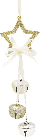 Pendente natalizio in legno con campanelli h 35 cm per albero di Natale Casa e cucina/Decorazioni per interni/Addobbi e decorazioni per ricorrenze/Decorazioni natalizie/Addobbi e decorazioni/Campanelli e campanelli da slitta MagiediNatale.it - Altamura, Commerciovirtuoso.it