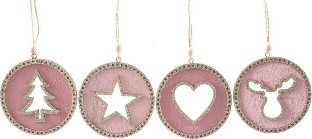 Pendente natalizio in legno per albero di Natale Ø 9 cm Casa e cucina/Decorazioni per interni/Addobbi e decorazioni per ricorrenze/Decorazioni natalizie/Addobbi e decorazioni/Palle e palline MagiediNatale.it - Altamura, Commerciovirtuoso.it