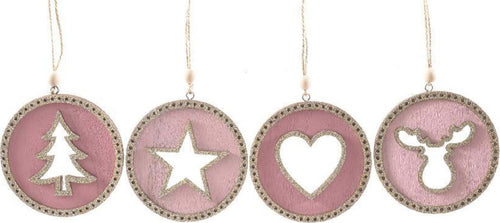 Pendente natalizio in legno per albero di Natale Ø 9 cm Casa e cucina/Decorazioni per interni/Addobbi e decorazioni per ricorrenze/Decorazioni natalizie/Addobbi e decorazioni/Palle e palline MagiediNatale.it - Altamura, Commerciovirtuoso.it