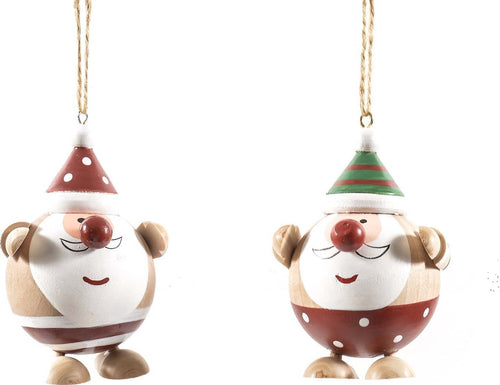 Pendente natalizio in legno per Albero di Natale, Babbo Natale h 9 cm Casa e cucina/Decorazioni per interni/Addobbi e decorazioni per ricorrenze/Decorazioni natalizie/Addobbi e decorazioni/Palle e palline MagiediNatale.it - Altamura, Commerciovirtuoso.it